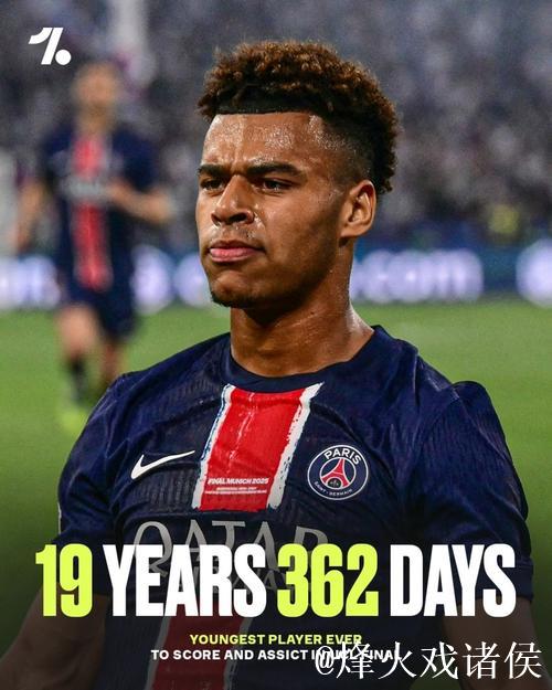 “巴黎圣日耳曼新星杜埃荣膺2026欧洲金童奖”